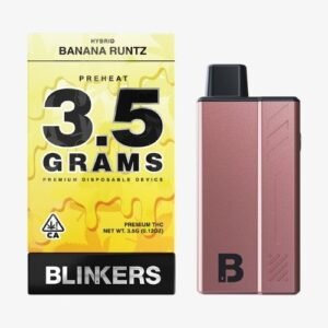 Banana Runtz Blinkers Disposable - Blinkers Disposables