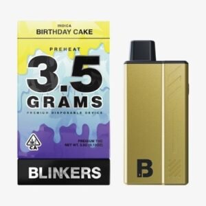 Birthday Cake Blinkers Disposable - Blinkers Disposables