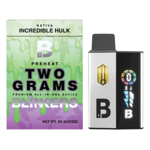 Incredible Hulk Blinkers Disposable - Blinkers Disposables