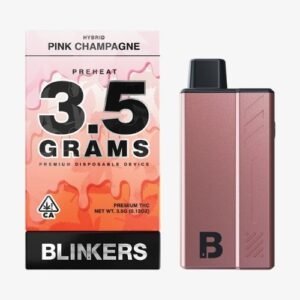 Pink Champagne Blinkers Disposable - Blinkers Disposables